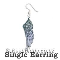 Large Angel Wing SINGLE Earring